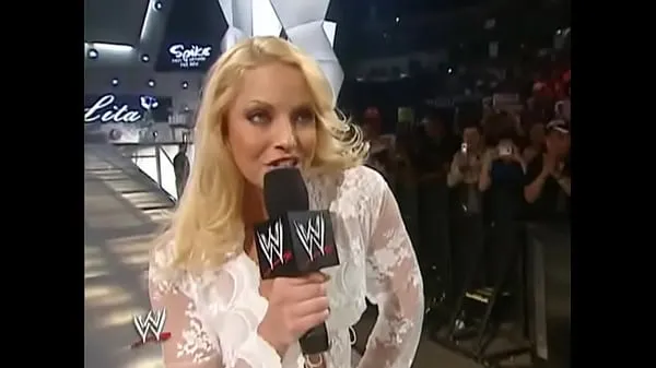 HD Trish Stratus saliendo en lencería blanca películas nuevas