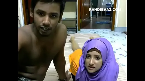 HD muslim indian couple Riyazeth n Rizna private Show 3novi filmi
