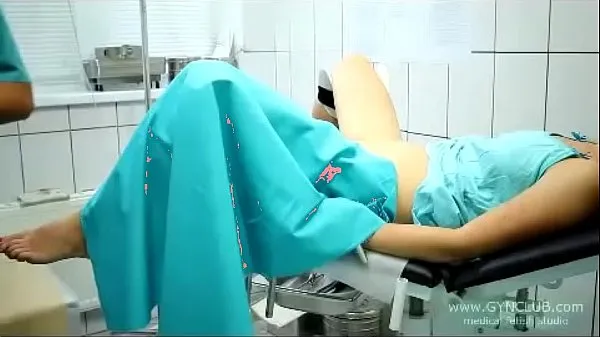 HD beautiful girl on a gynecological chair (33 new Movies