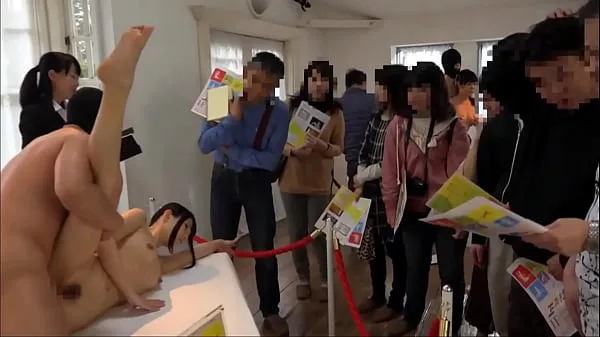 HD Follando a los japoneses en la exposición de arte películas nuevas