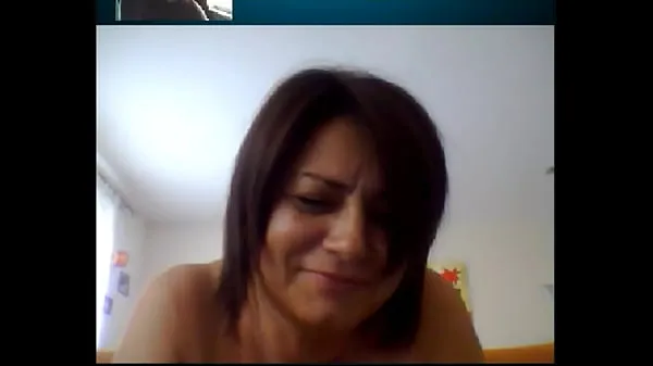 HD Italian Mature Woman on Skype 2 Filem baharu