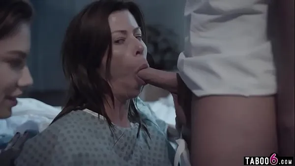 Huge boobs troubled MILF in a 3some with hospital staff novos filmes em HD