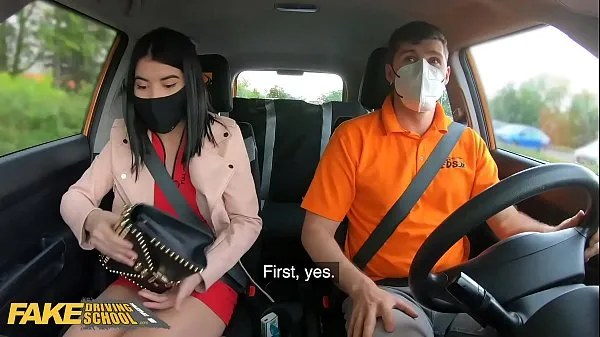 HD Fake Driving School Lady Dee sucks instructor’s disinfected burning cock new Movies