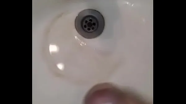 HD My friend jerks off in the bathroom I saw no cum nye filmer