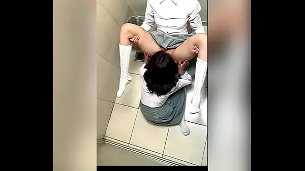 HD Two Lesbian Students Fucking in the School Bathroom! Pussy Licking Between School Friends! Real Amateur Sex! Cute Hot Latinas new Movies