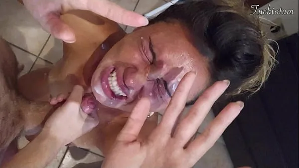 HD Girl orgasms multiple times and in all positions. (at 7.4, 22.4, 37.2). BLOWJOB FEET UP with epic huge facial as a REWARD - FRENCH audio new Movies