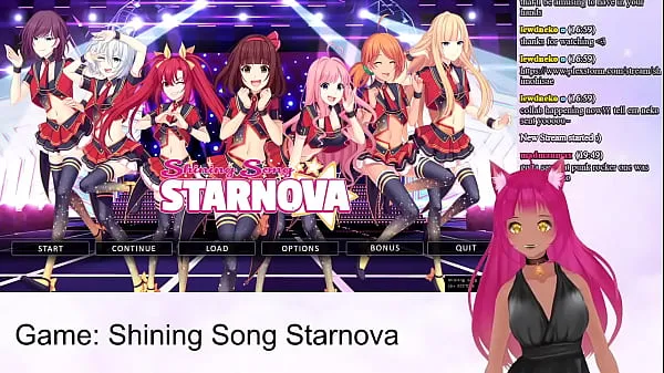 VTuber LewdNeko toca Shining Song Starnova Julie Route Parte 6 novos filmes em HD