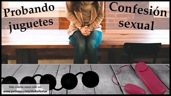 Testando os brinquedos do meu amigo. Confissão sexual novos filmes em HD