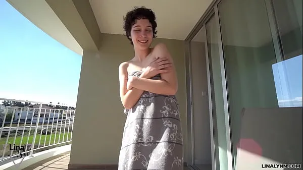 HD First FUCK outdoors! LinaLynn on the hotel balcony 새 영화