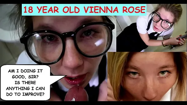 HD Am I doing it good, sir? Is there anything I can do to improve?" 18 year old Vienna rose talks dirty and sucks dirty old Man Joe Jon's cock új filmek