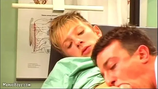 HD Horny gay doc seduces an adorable blond youngster new Movies
