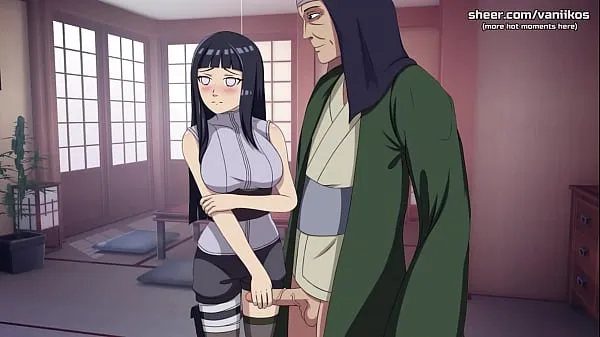 HD Наруто: тренер куноичи | Грудастая молодая женщина Hinata Hyuga с большой задницей дрочит член старика, чтобы доказать, что она настоящий шиноби | Мои самые сексуальные игровые моменты | Часть №1новые фильмы