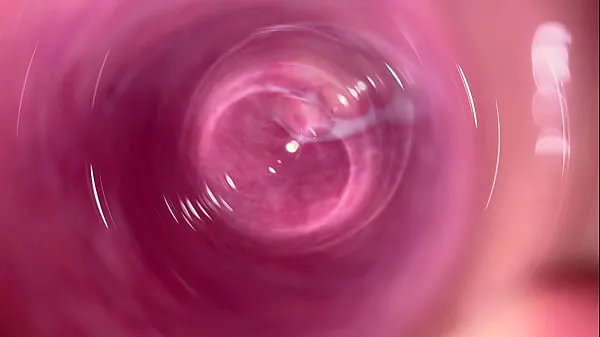 HD Camera inside my tight creamy pussy, Internal view of my horny vagina nye filmer