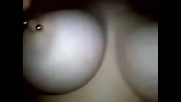 HD girlfriend plays with her pierced nipples 2 نئی فلمیں