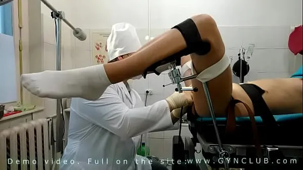 HD masturbation on the gynecological chair ภาพยนตร์ใหม่