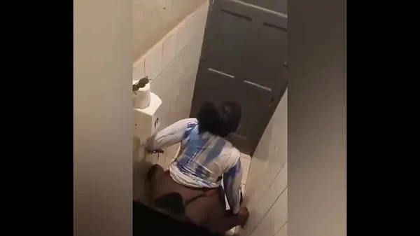 HD It hit the net, Hot African girl fucking in the bathroom of a fucking hot bar nye film