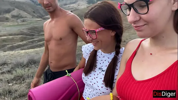 HD Guys picked up two girls in the mountains and fucked them there new Movies