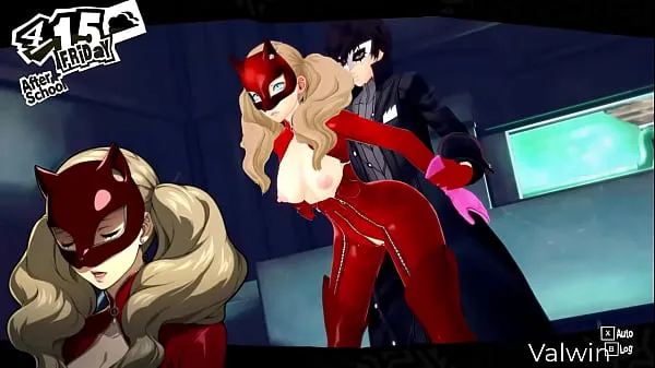 HD Ann Takamaki and Joker Dungeon Fuck - Persona 5 3D أفلام جديدة